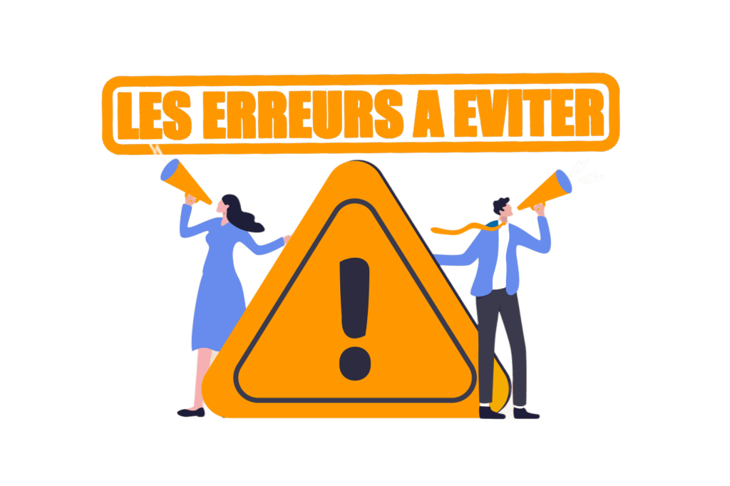 ERREURS A EVITER 2